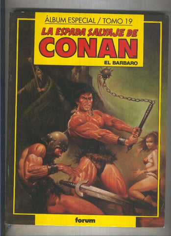 La Espada Salvaje de Conan primera edicion retapado numero 099 al 100