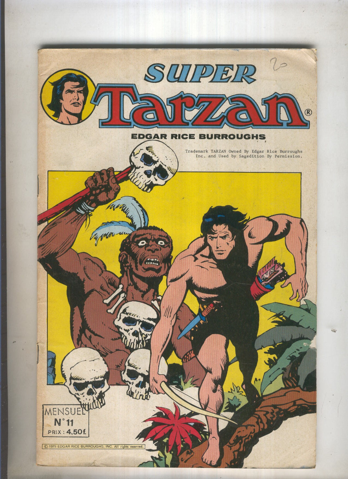 Super Tarzan numero 11: Le dieu de metal