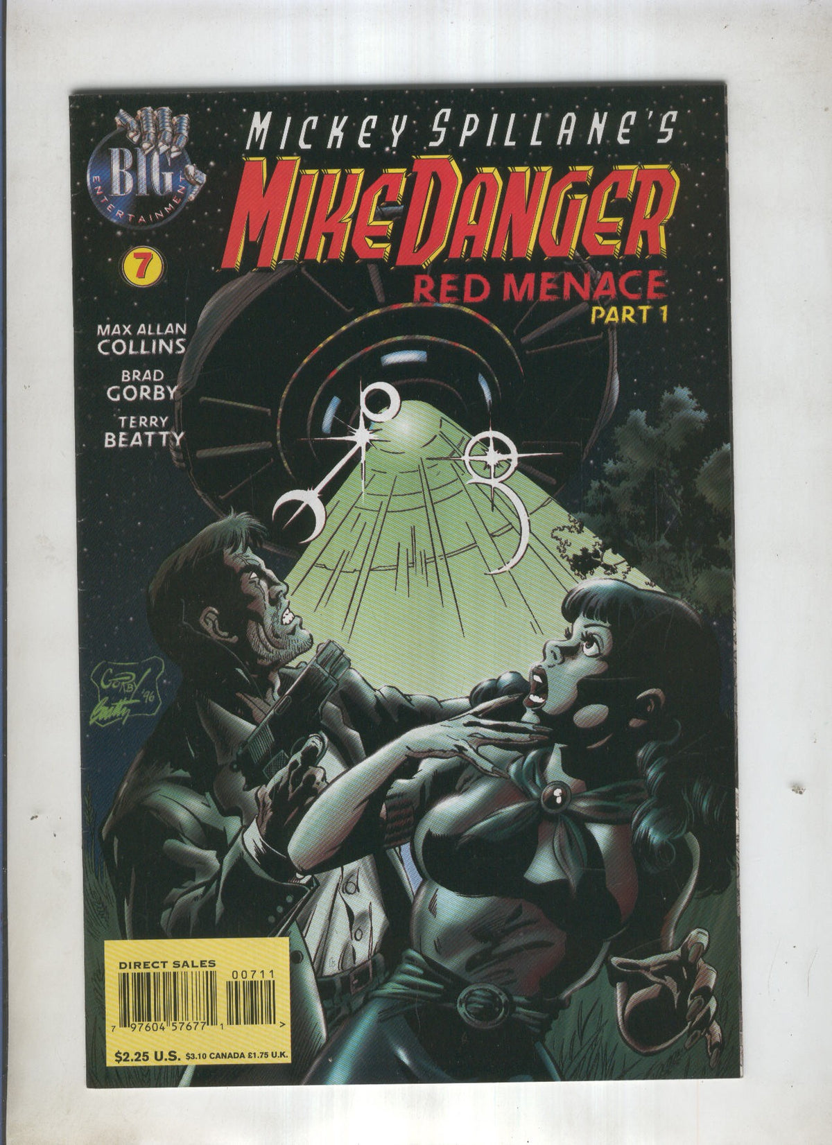 MIKE DANGER VOL.2 NUMERO 07: Red Menace Part 1