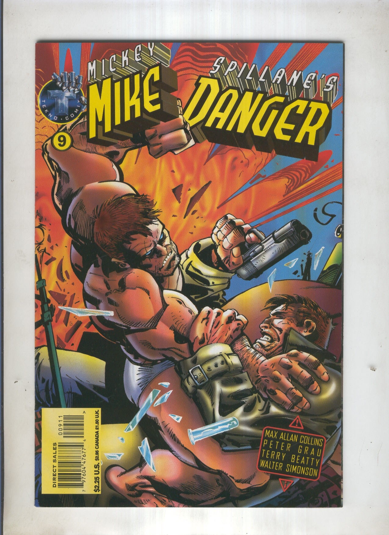 MIKE DANGER VOL.1 NUMERO 09: The head Man Part 3
