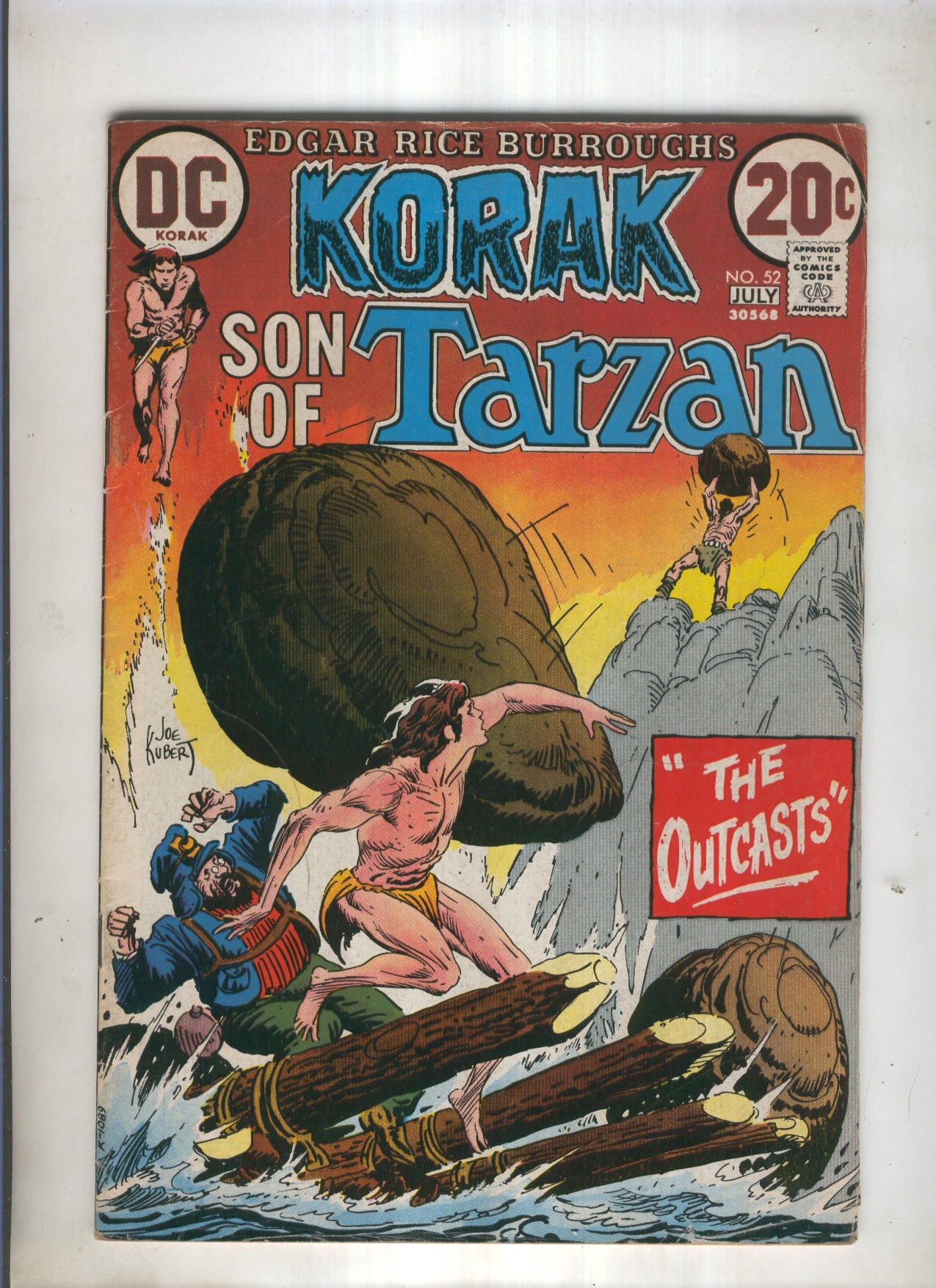KORAK SON OF TARZAN Vol.9 Numero 52: The Outcasts