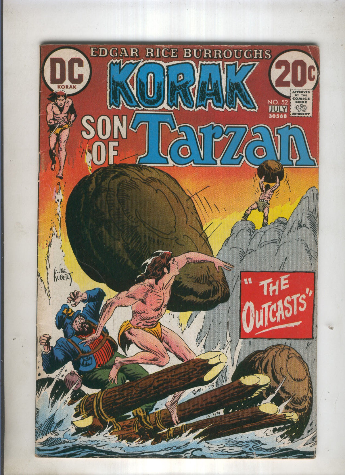 KORAK SON OF TARZAN Vol.9 Numero 52: The Outcasts