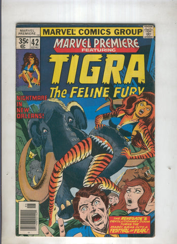 MARVEL PREMIERE FEATURING TIGRA: Numero 42