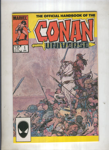 CONAN UNIVERSE OFFICIAL HANDBOOK: Numero 01