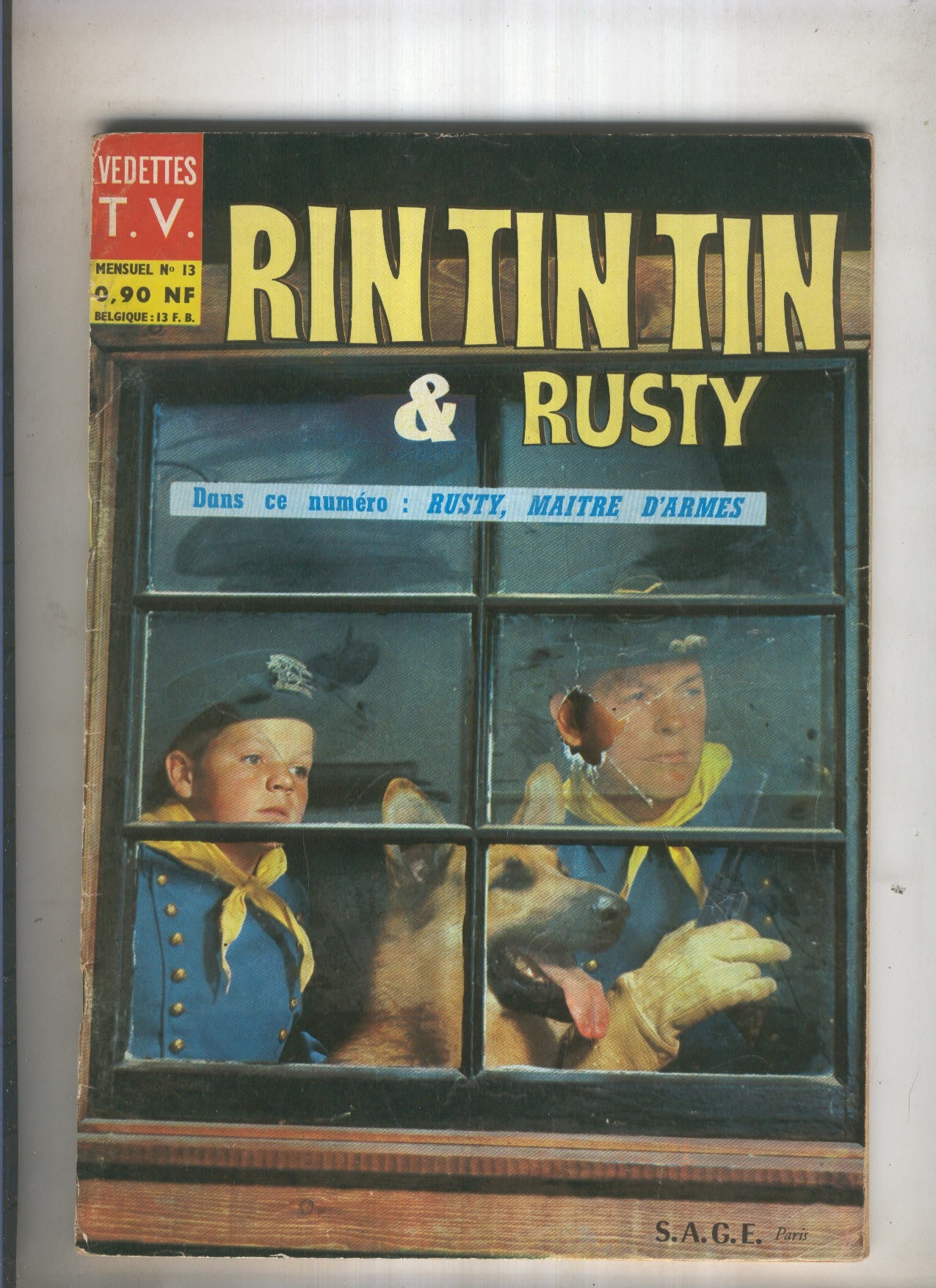 RIN TIN TIN ET RUSTY Numero 013: Rusty maitre darmes