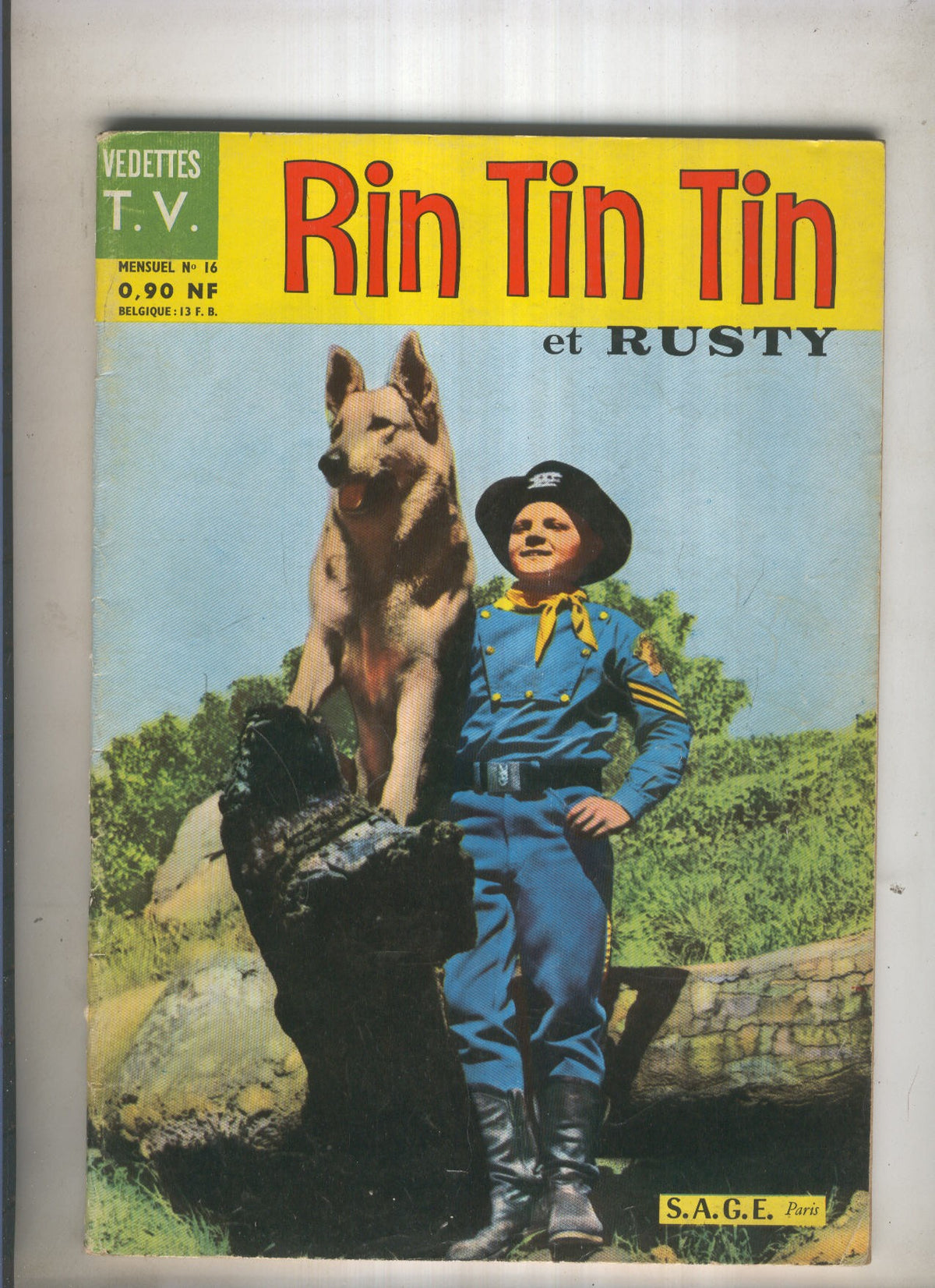 RIN TIN TIN ET RUSTY Numero 016: Le general Reglement