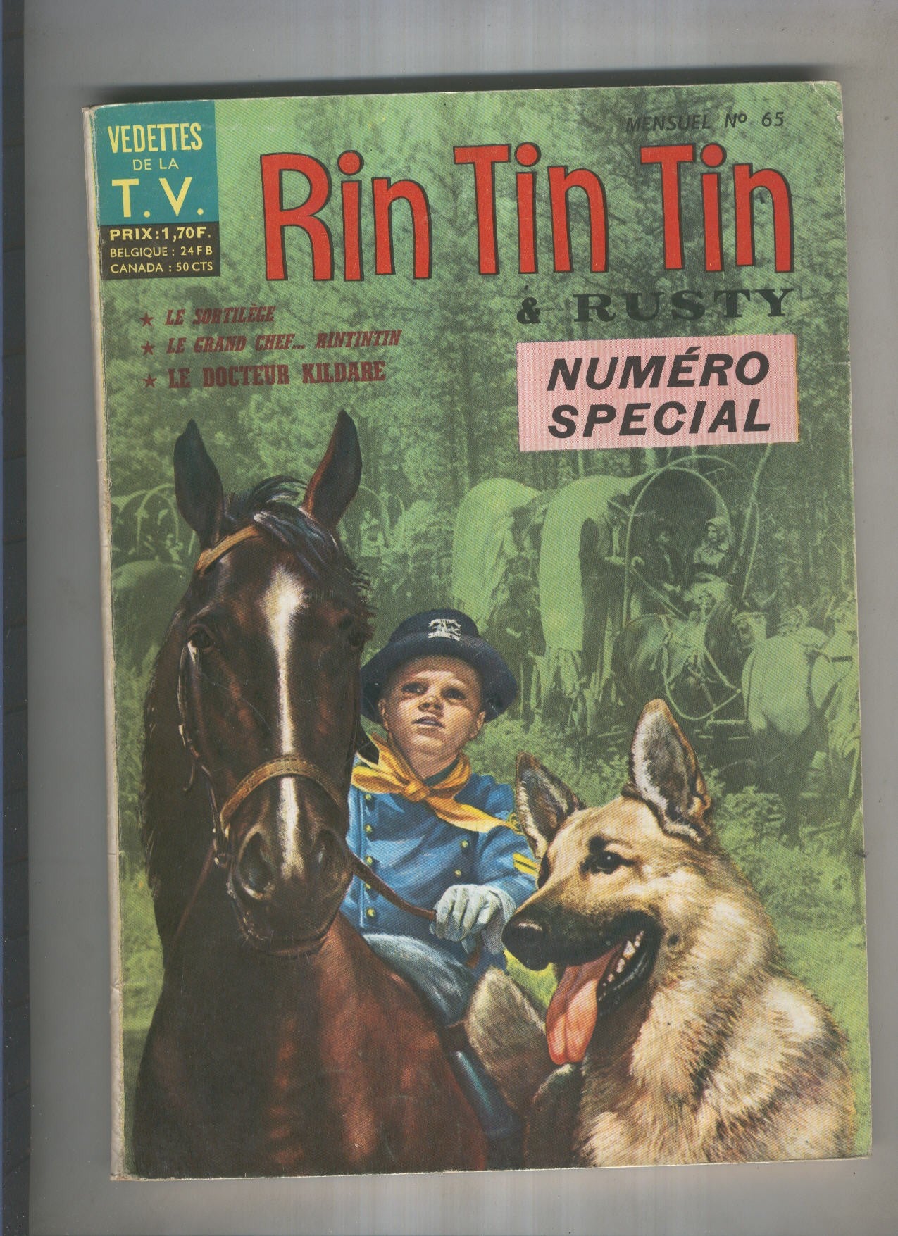 RIN TIN TIN ET RUSTY Numero 065: Le sortilege
