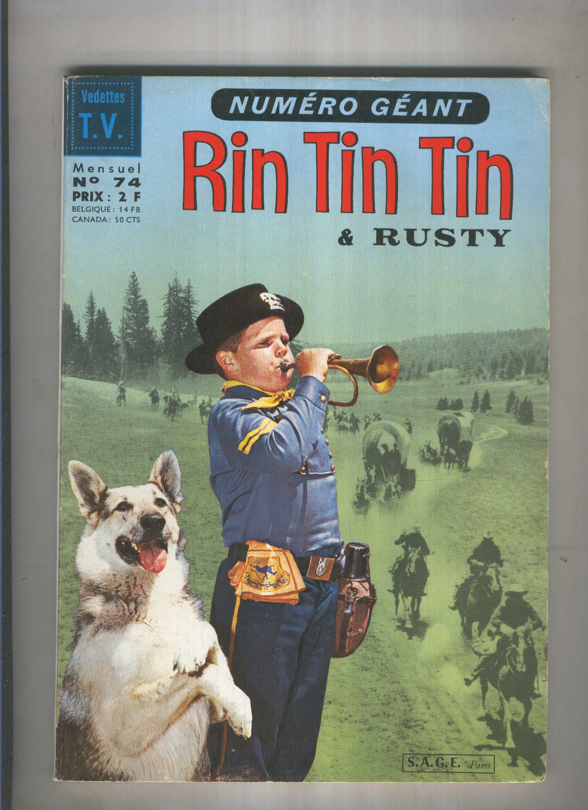 RIN TIN TIN ET RUSTY Numero 074: Echec a la reine
