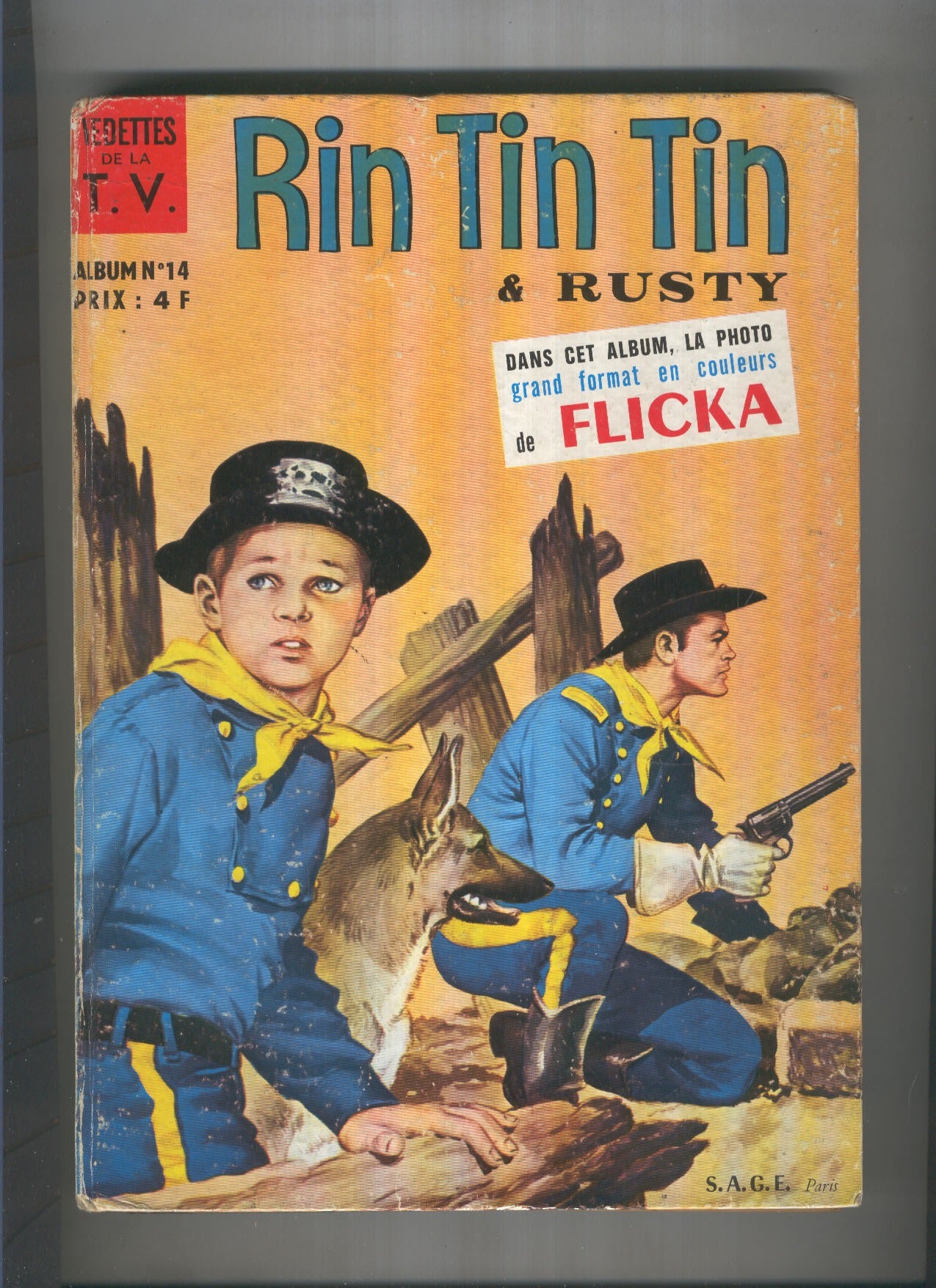 RIN TIN TIN ET RUSTY RETAPADO Vol 14: Incluye numeros 57 a 59