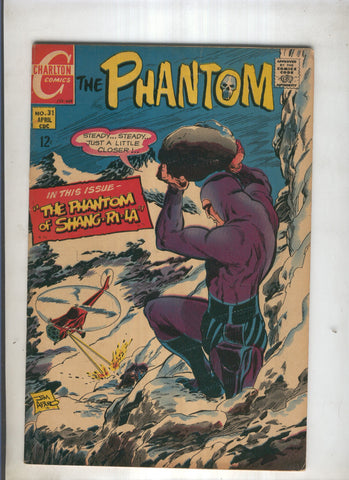 THE PHANTOM Charlton Comics Numero 31