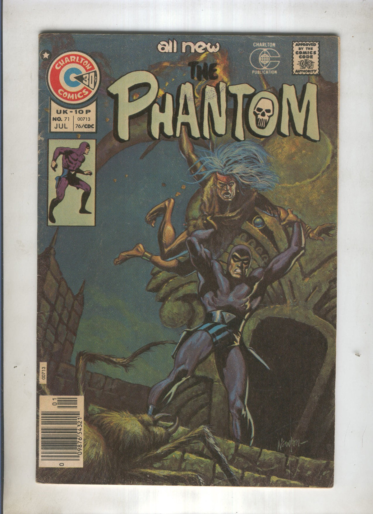 THE PHANTOM Charlton Comics Numero 71