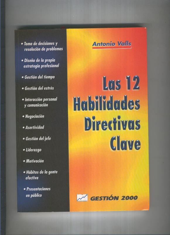 Las 12 habilidades Directivas clave
