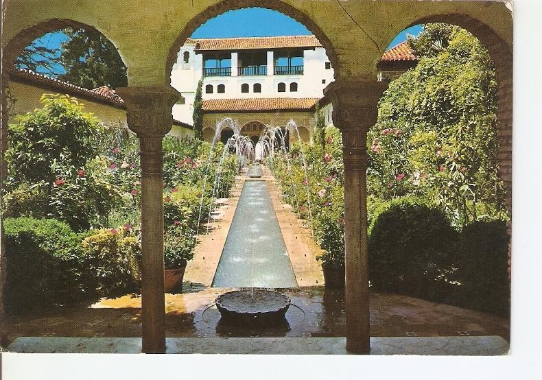 Postal 020165 : Patio de la Acequia - Generalife (Granada)