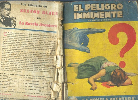 La novela aventura: el peligro inminente