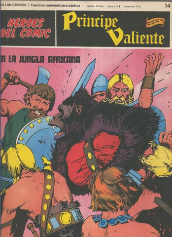 El Principe Valiente Numero 14: En la jungla africana
