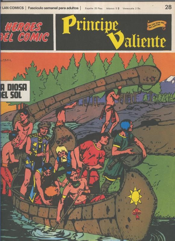 El Principe Valiente Numero 28: La diosa del Sol