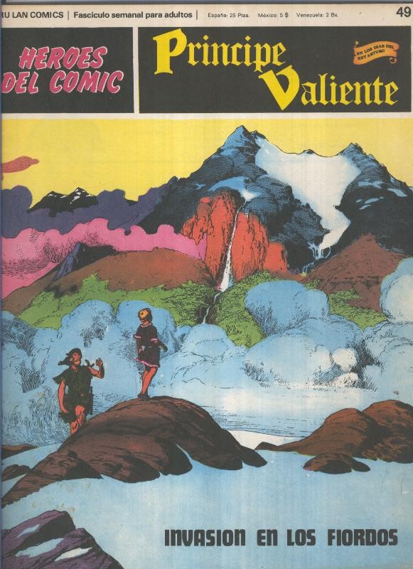 El Principe Valiente Numero 49: Invasion en los fiordos