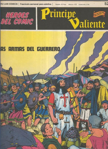 El Principe Valiente Numero 52: Las armas del guerrero