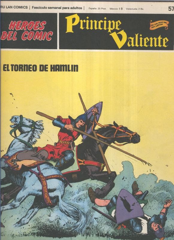 El Principe Valiente Numero 57: El torneo de Hamlin