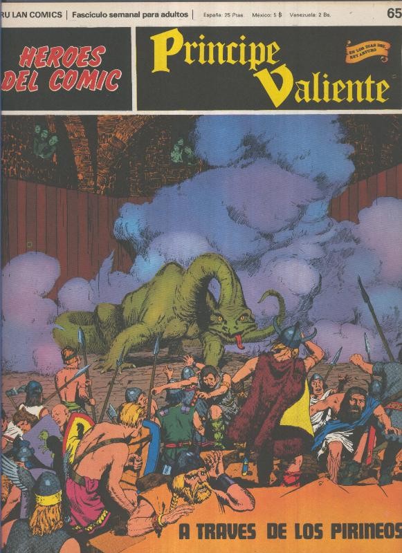 El Principe Valiente Numero 65: A traves de los Pirineos