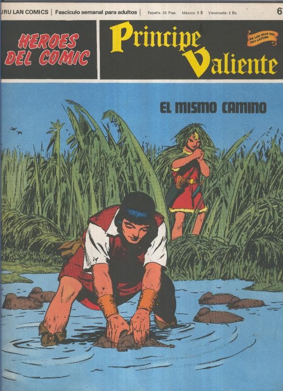 El Principe Valiente Numero 67: El mismo camino (numerado 01 en trasera)