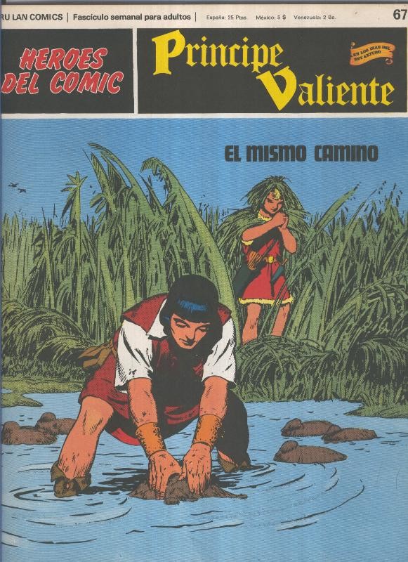 El Principe Valiente Numero 67: El mismo camino (numerado 02 en trasera)