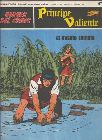 El Principe Valiente Numero 67: El mismo camino (numerado 02 en trasera)