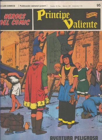 El Principe Valiente Numero 95: Aventura peligrosa (numerado 02 en trasera)