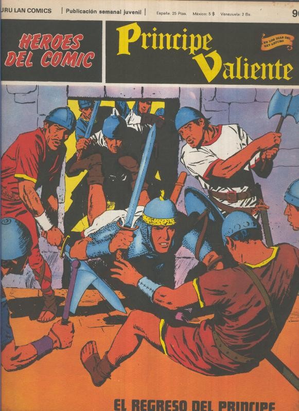 El Principe Valiente Numero 96: El regrso del Principe (numerado 01 en trasera)
