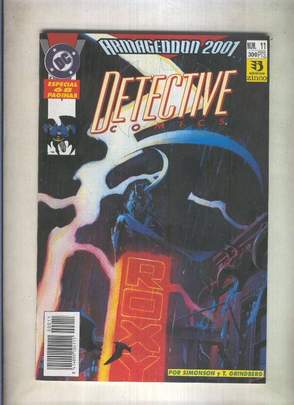 Armageddon 2001 numero 11: Detective Comics (numerado 6 en interior cubierta)