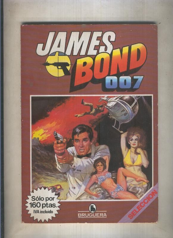 James Bond retapado con los numeros 1 al 3 (numerado 2 en interior cubierta)