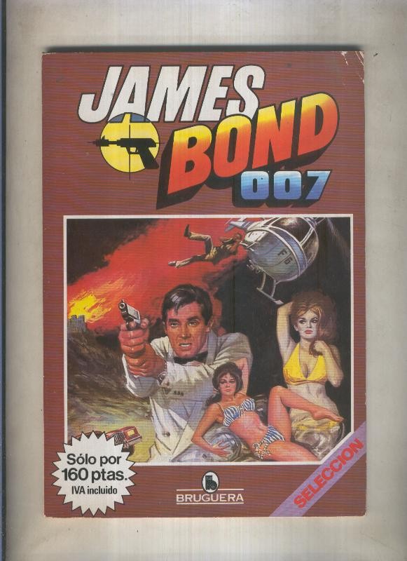 James Bond retapado con los numeros 1 al 3 (numerado 3 en interior cubierta)