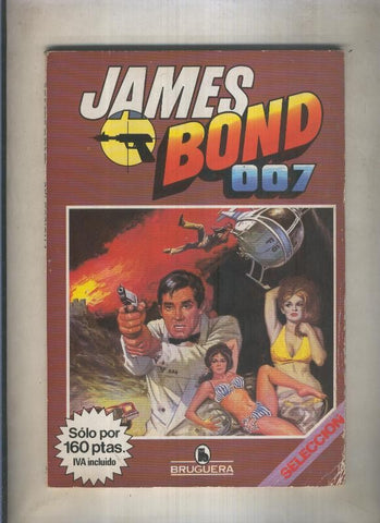 James Bond retapado con los numeros 1 al 3 (numerado 4 en interior cubierta)