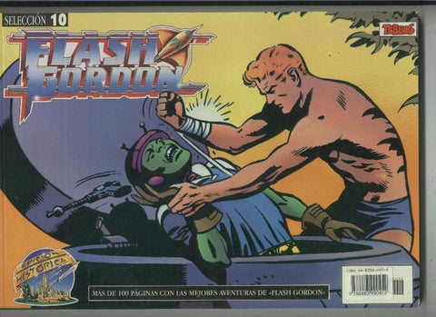 Flash Gordon seleccion numero 10: contiene los numeros 37 al 40