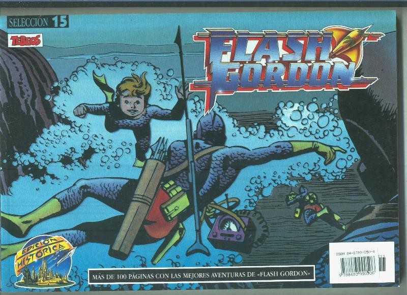Flash Gordon seleccion numero 15: contiene los numeros 57 al 60