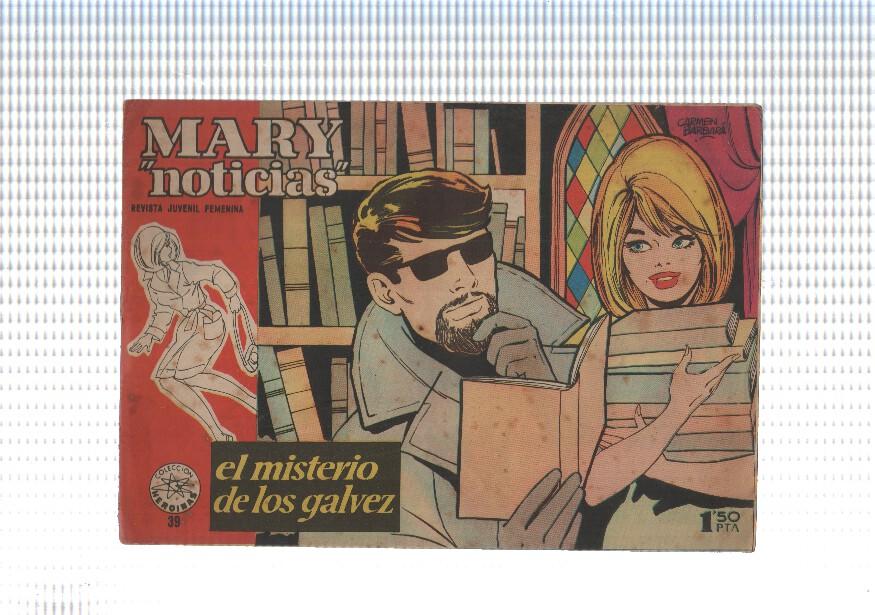 Mary Noticias numero 039: trasera foto artista Alain Delon