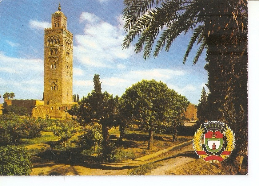 Postal 032662 : La Koutoubia et ses jardins a Marrakech