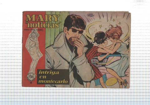 Mary Noticias numero 046: traseera foto artista France Nuyen
