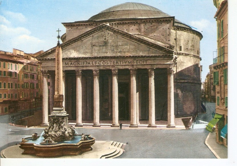 Postal 032672 : Roma The Pantheon