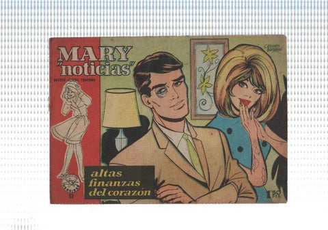 Mary Noticias numero 052: trasera foto artista Dean Martin