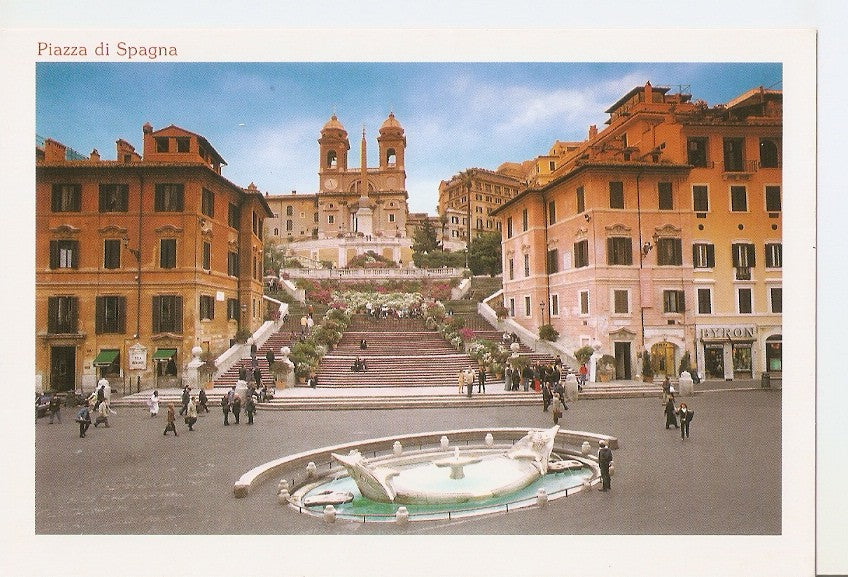 Postal 032702 : Roma. Spains Square