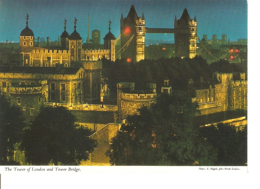 Postal 032719 : The Tower of London and Tower Bridge