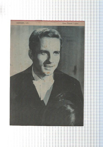 Mary Noticias numero 057: trasera foto artista Manuel Gil