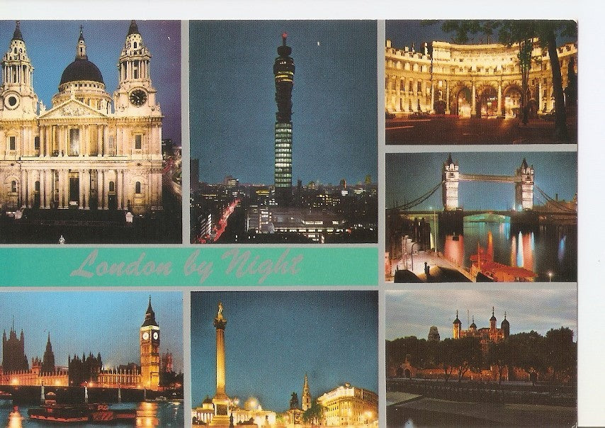 Postal 032735 : London by night