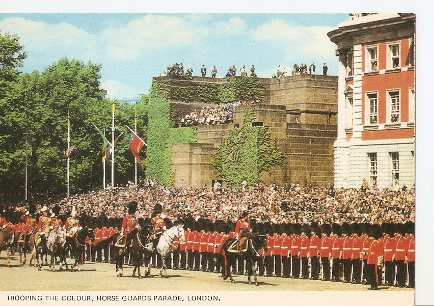 Postal 032741 : Trooping The Colour Horse Guards Parade London