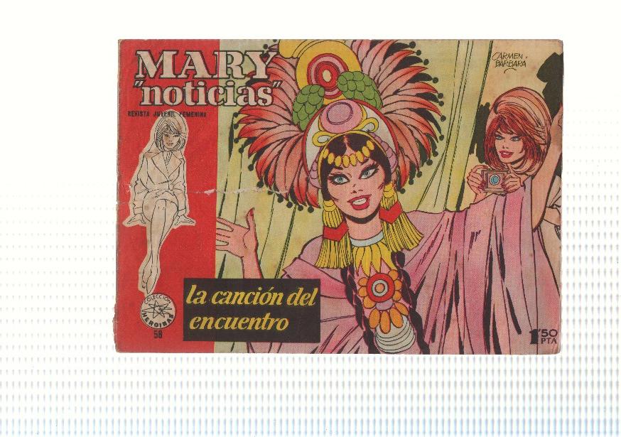 Mary Noticias numero 058: La cancion del encuentro, foto artista Dany Robin