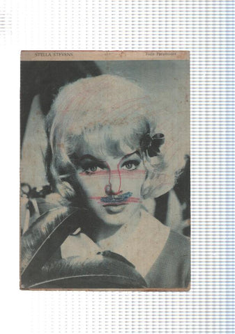 Mary Noticias numero 060: trasera foto artista Stella Stevens