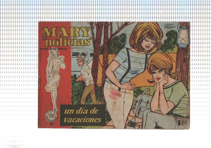 Mary Noticias numero 060: trasera foto artista Stella Stevens