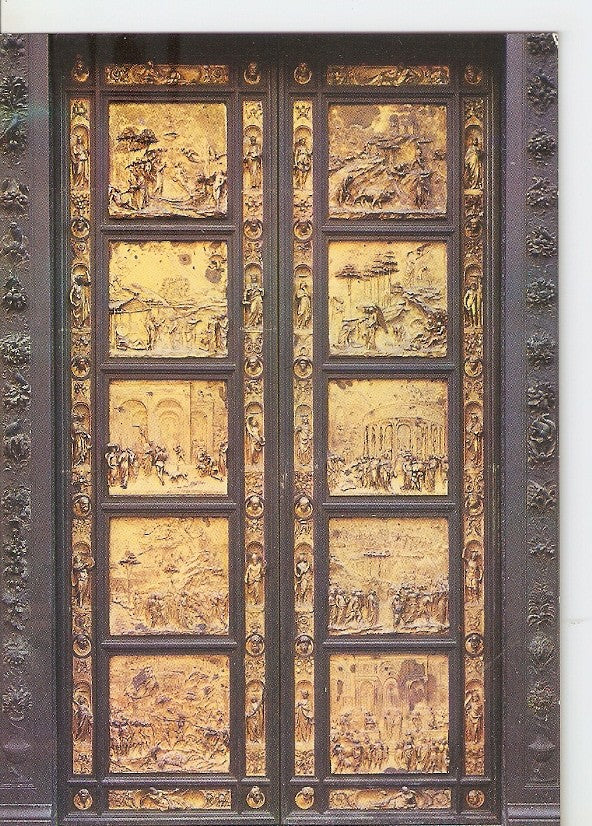 Postal 032784 : Firenze. Baptistery - Paradise Gate (Ghiberti)