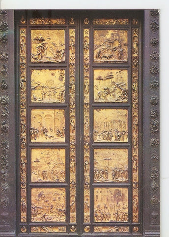 Postal 032784 : Firenze. Baptistery - Paradise Gate (Ghiberti)